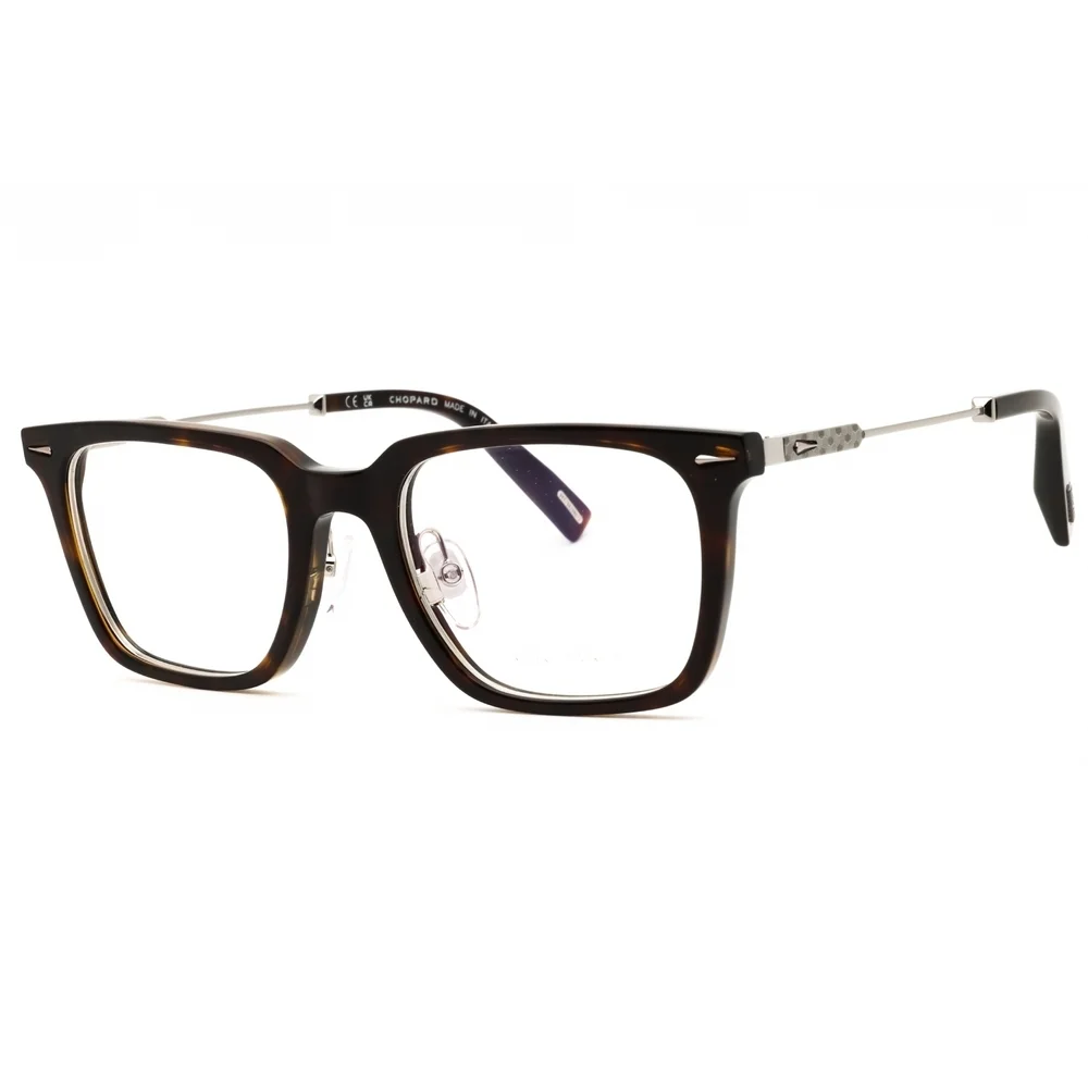NWT Chopard VCH346-03AQ Havana Rectangle 52mm Eyeglasses